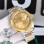C Factory ROLEX 904L Steel 3235  41MM Gold Grey Watch gold rolex presidential replica